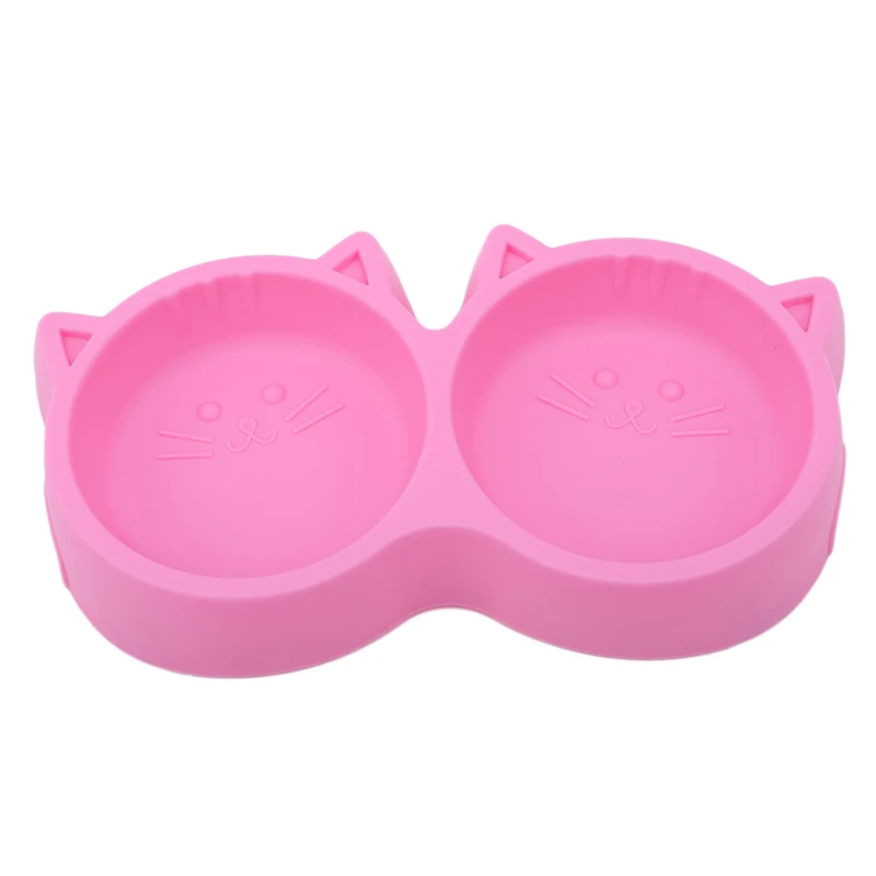 

Plastic Pet Dog Feeding Food Bowls Puppy Slow Down Eating Feeder Cat Shape Dish Bowel Prevent Obesity Pet Product