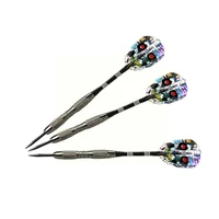 1pcs 19g aluminum alloy darts carved aluminum pole skull dart leaf heavy dart for indoor dartboard sports game