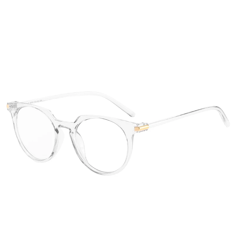 Новинка очки в ульсветильник кой синей оправе женские ретро металлической