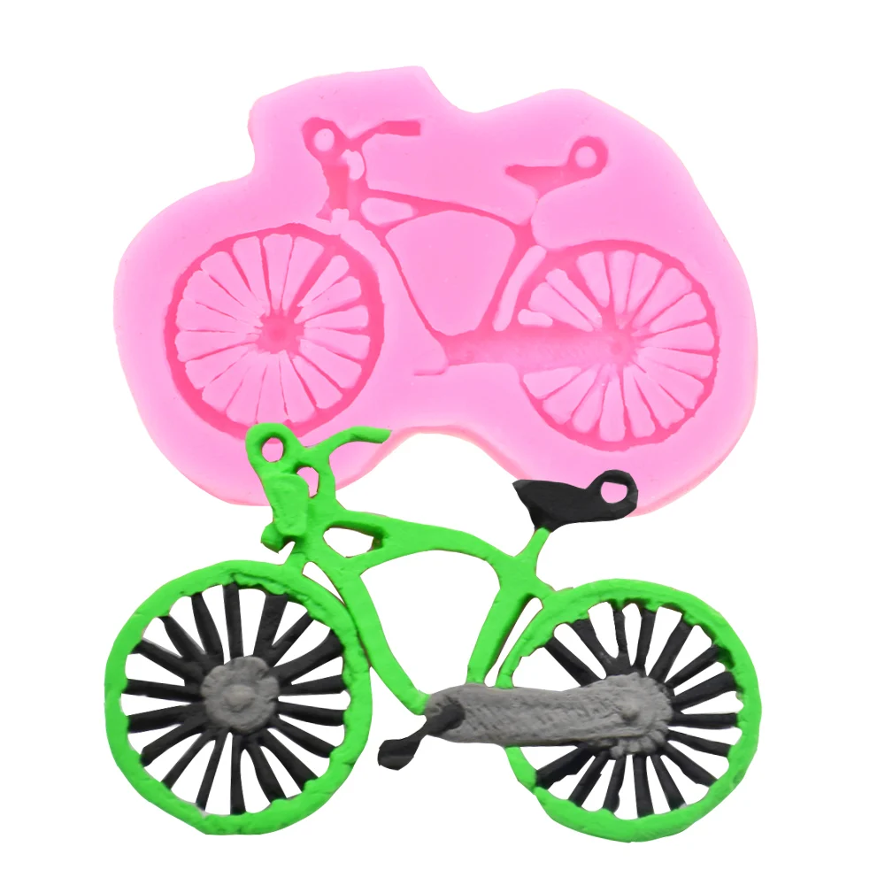 Выпечки велосипедов Shaped обратный формируя шоколадные кухонные инструменты для