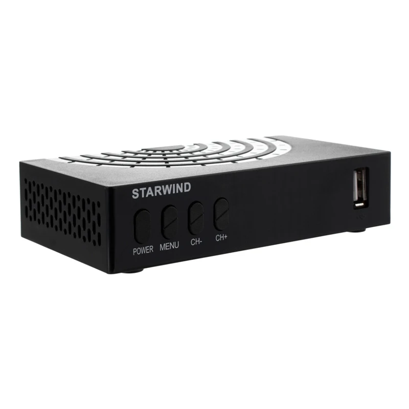 Ресивер DVB-T2 STARWIND CT-220 черный |