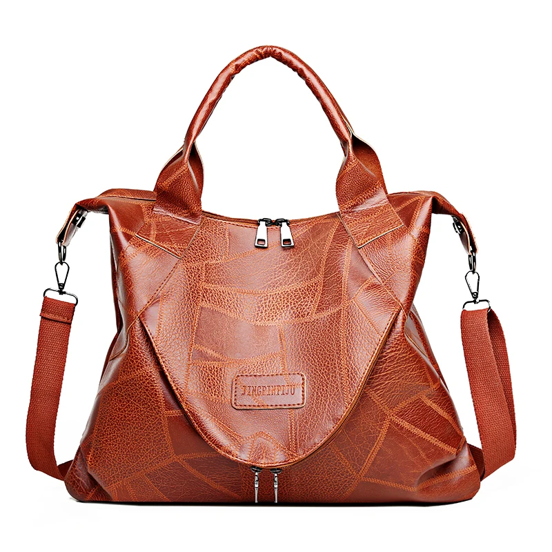 Зимний стиль мягкие кожаные роскошные сумки женские дизайнерские высокое