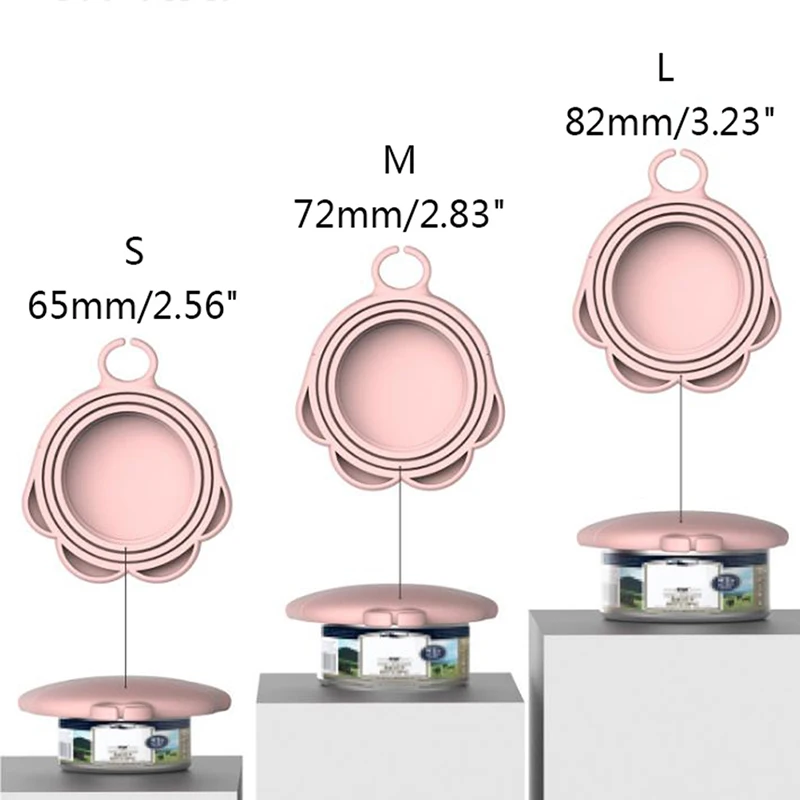 Портативная силиконовая консервированная Крышка для собак и кошек крышка