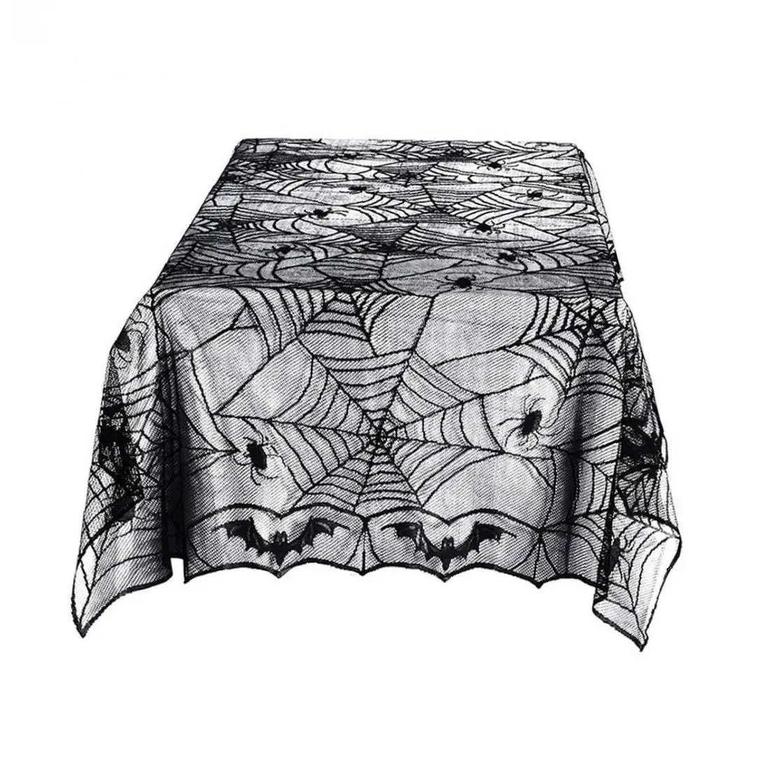 Кружевная паутинная скатерть креативный шарф для камина тайна Хэллоуин