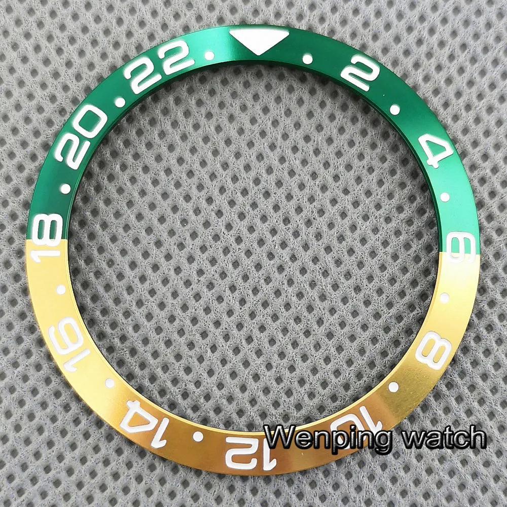 38 мм титановый Безель Вставка комплект автоматические мужские часы Чехол