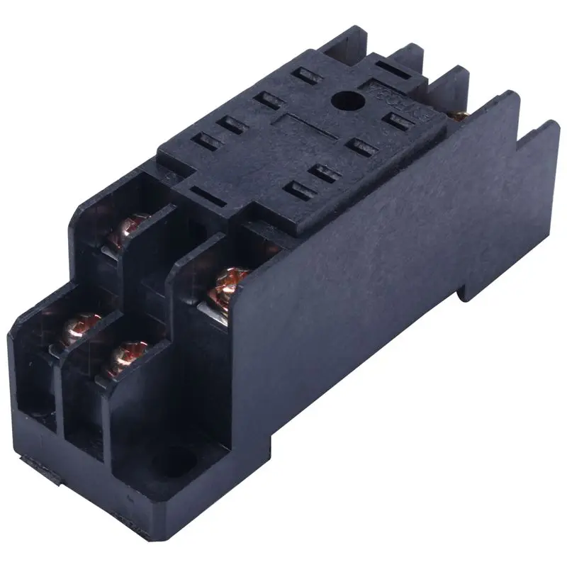 

220/240V AC Coil DPDT Power Relay MY2NJ 8 Pin w Socket Base