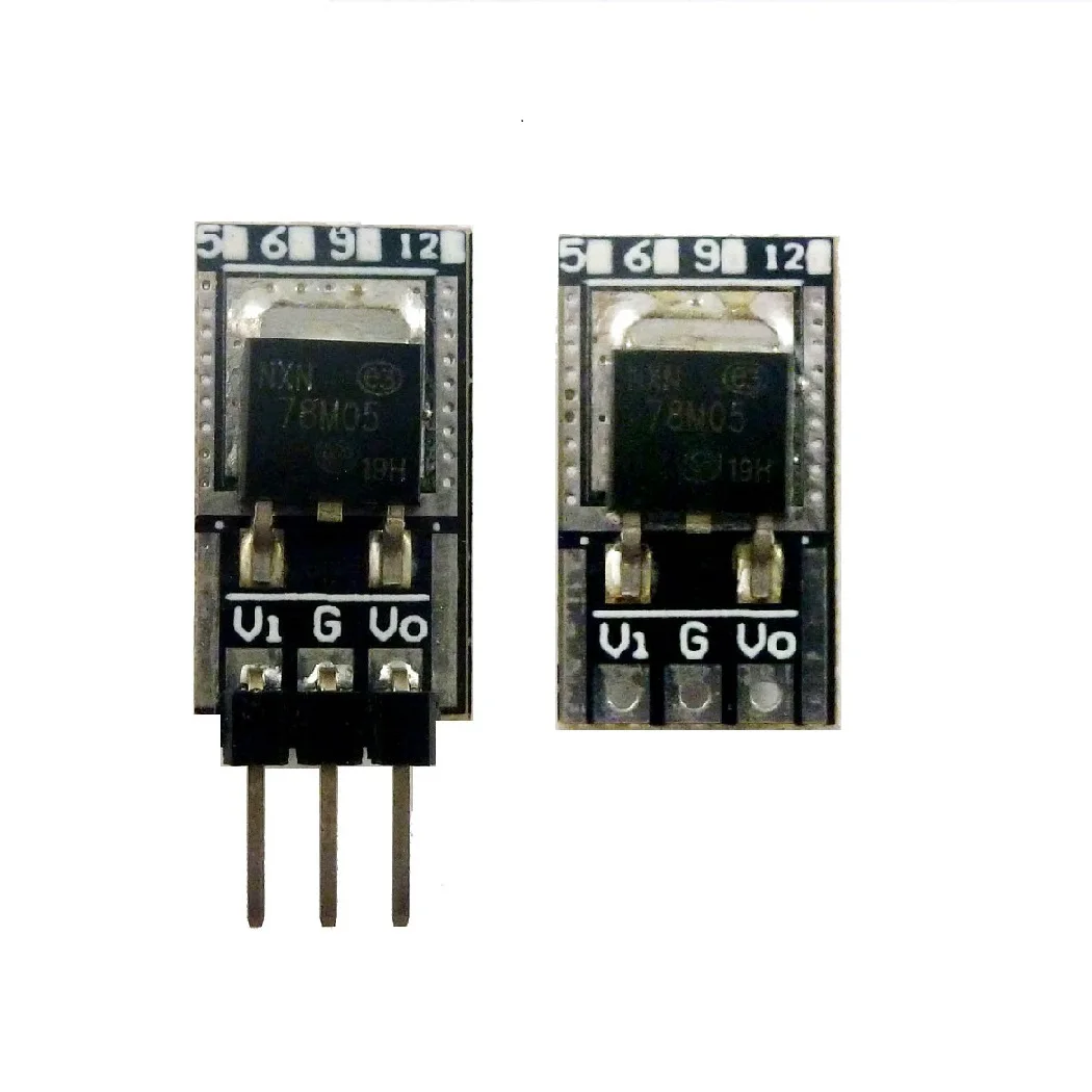 2x 78M05 7806 L7809 LM7812 Трехконтактный модуль положительных регуляторов LDO плата 7 30 в до 5
