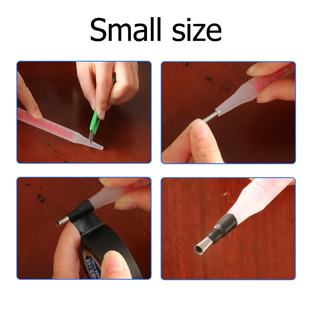 14PCS Stainless Steel Caulk Nozzle Applicator Caulking Finisher Glue Silicone Sealant Finishing Tool Kitchen Bathroom Sink Joint