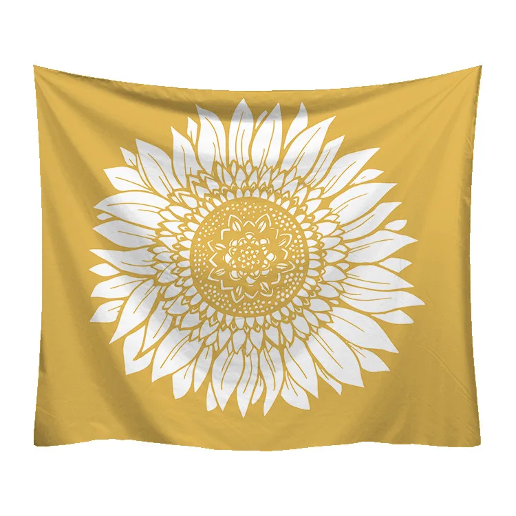 Aggcual цветами подсолнечника гобелен настенный цифровая печать номер Декор