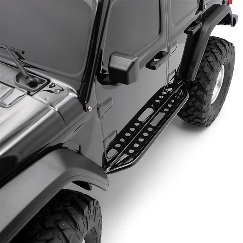 

1 pair Metal Side Pedals Step Running Board Rock Slider for 1/10 Axial SCX10 III AX103007 RC Car Accessories footboard