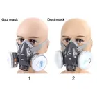 1 комплект, респиратор, противогаз, фильтр, Пылезащитная маска, маска для распыления краски
