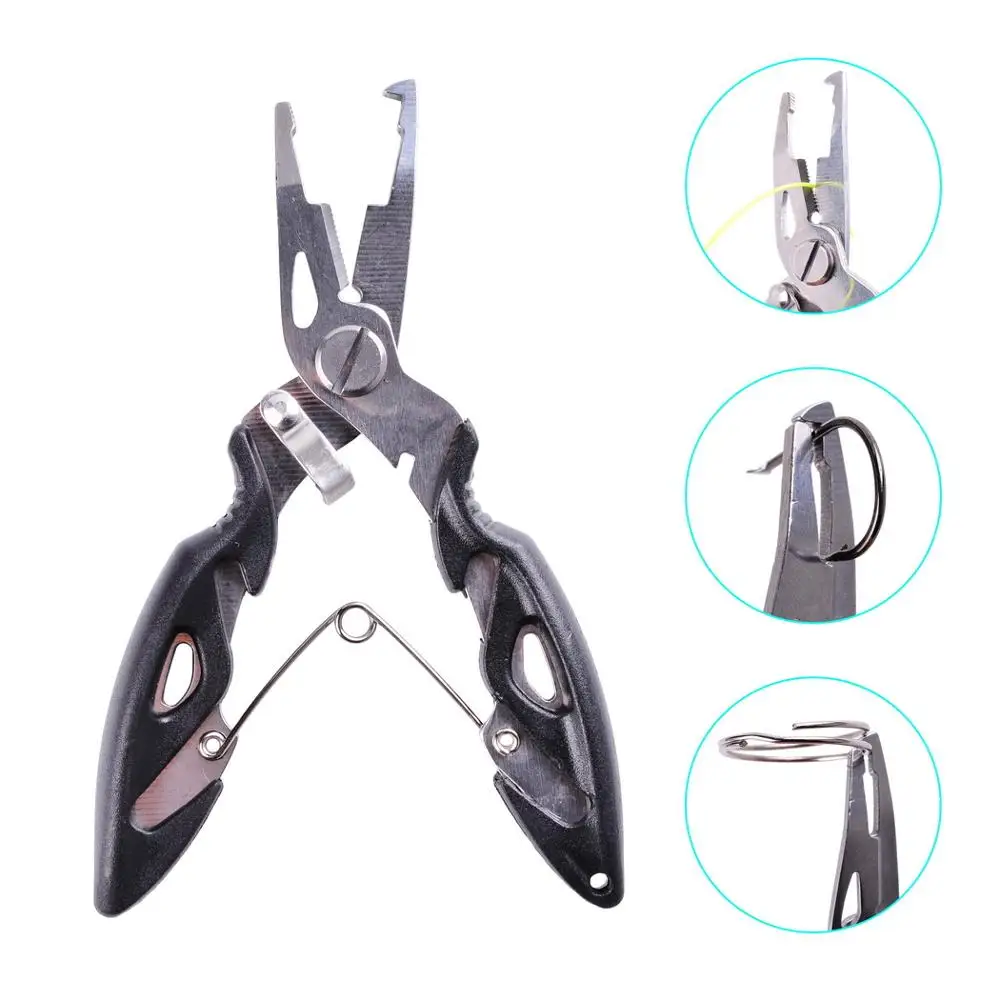Fishing Plier Scissor Braid Line Lure Cutter Hook Remover etc. Tackle Tool Cutting Fish Use Tongs Multifunction Scissors | Спорт и
