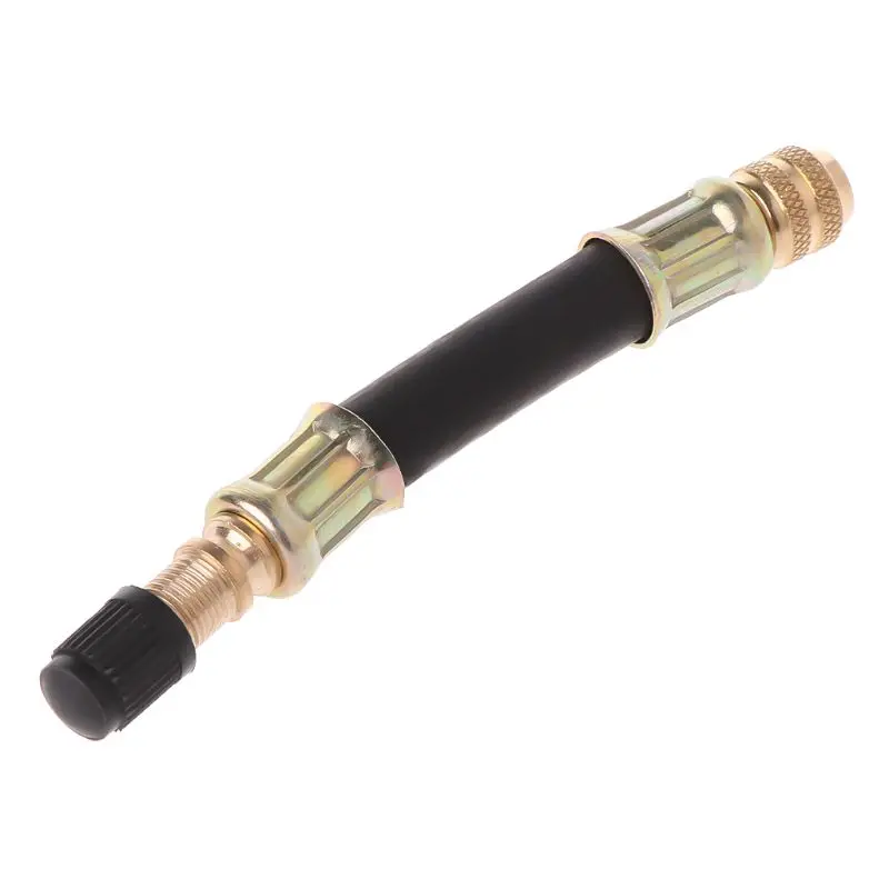 Bicycle Valve Extender Tire Parts MTB Bike 10cm Rubber Copper For Schrader | Спорт и развлечения