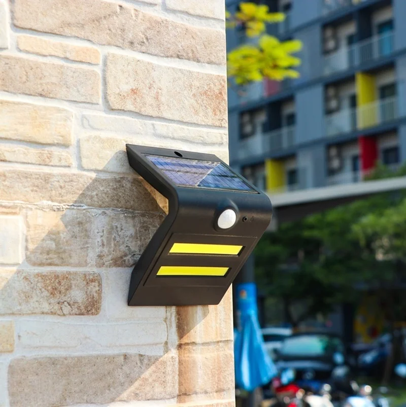 Tongdaytech 64 светодиодный светильник на солнечной батарее уличный с датчиком