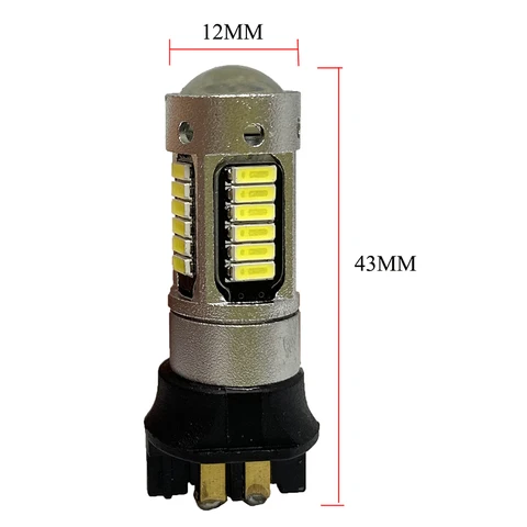 2 шт., Canbus PW24W PWY24W, лампы для Audi BMW Volkswagen, сигнал поворота