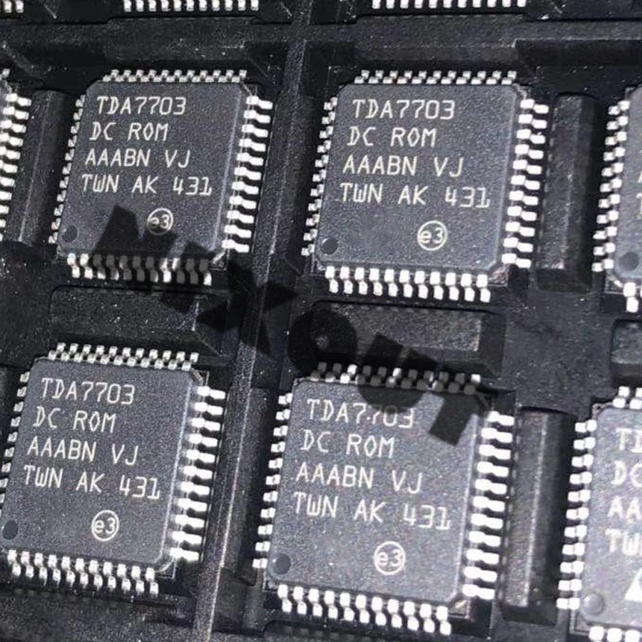 2 шт. ~ 10 шт./лот TDA7703R TDA7703 QFP 100% Новый оригинальный|Запасные части| |