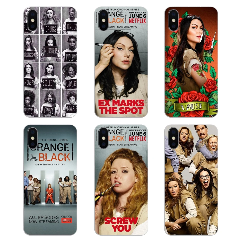Orange это новый черный чехол для мобильного телефона с цитатами Samsung Galaxy A5 A6 A7 A8 A9 J4 J5
