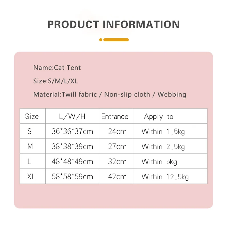 Переносное складное гнездо для кошек дышащая зимняя палатка маленьких собак и