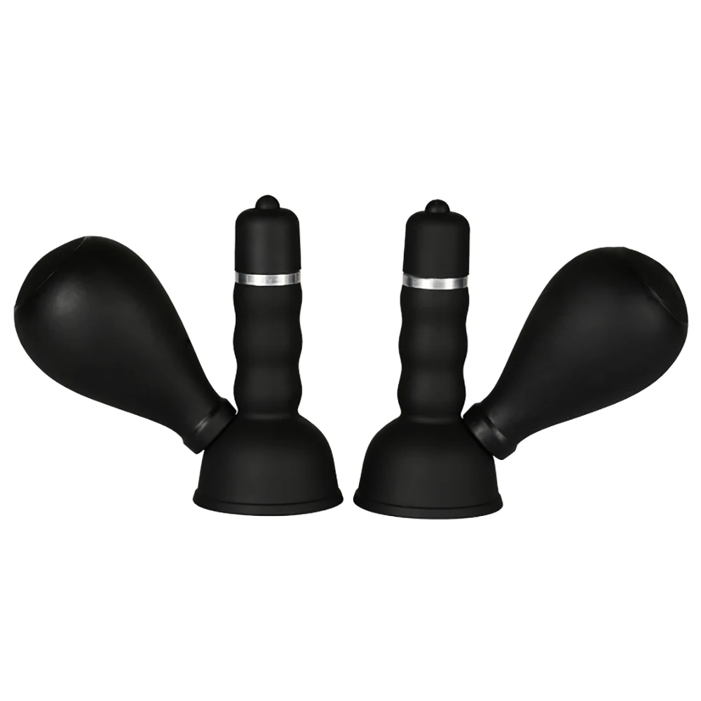 2pcs Sex Clitoris Stimulator Vibrator Nipple Sucker Breast Enlargement Brush Clit Female Masturbator Adult Products | Красота и