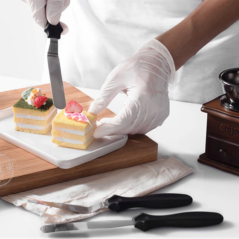 

Baking tools for cakes stainless steel smear cake knife 3 set DIY baking tool Cake decorating tool kitchen accessories