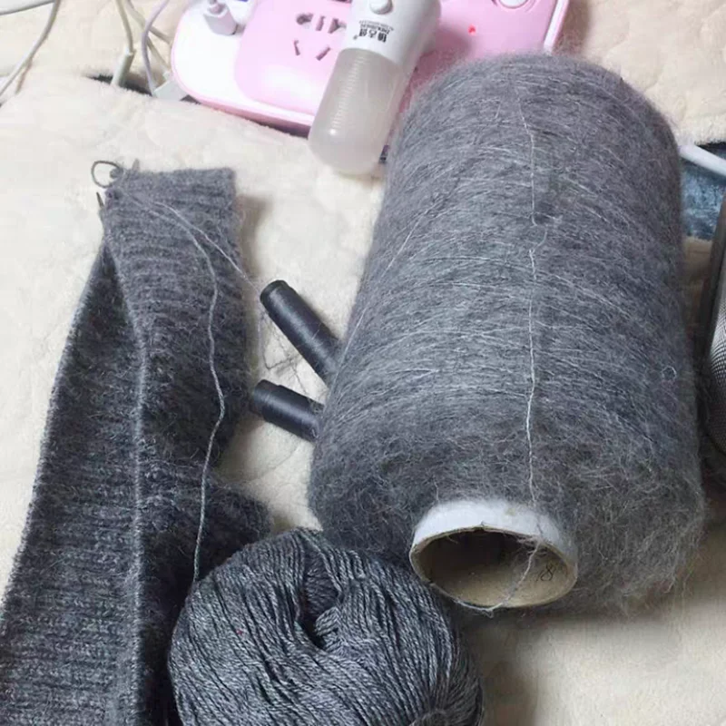 

250g/Ball Mohair Yarn Merino Wool Yarn For Hand Knitting Crochet Skin-Friendly Baby Wool DIY Scarf Shawl Sweater Thread XJ69