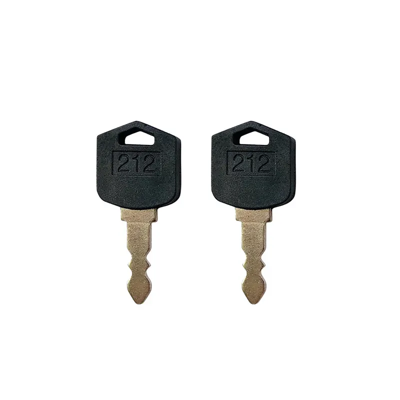 2PCS 212 D554212 Ignition Key For Various Doosan Daewoo Forklift D25 D35 G25 G35 212 Most Brand of Heavy Equipments