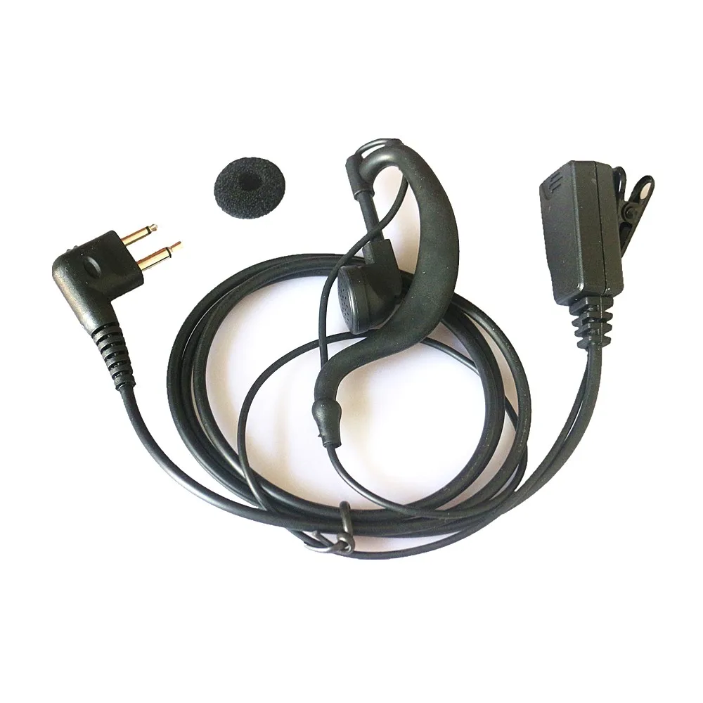 2 шт. G SHAPE гарнитура наушники микрофон PTT для MOTOROLA двухсторонние радио CP88 CP040 CP100 CP125