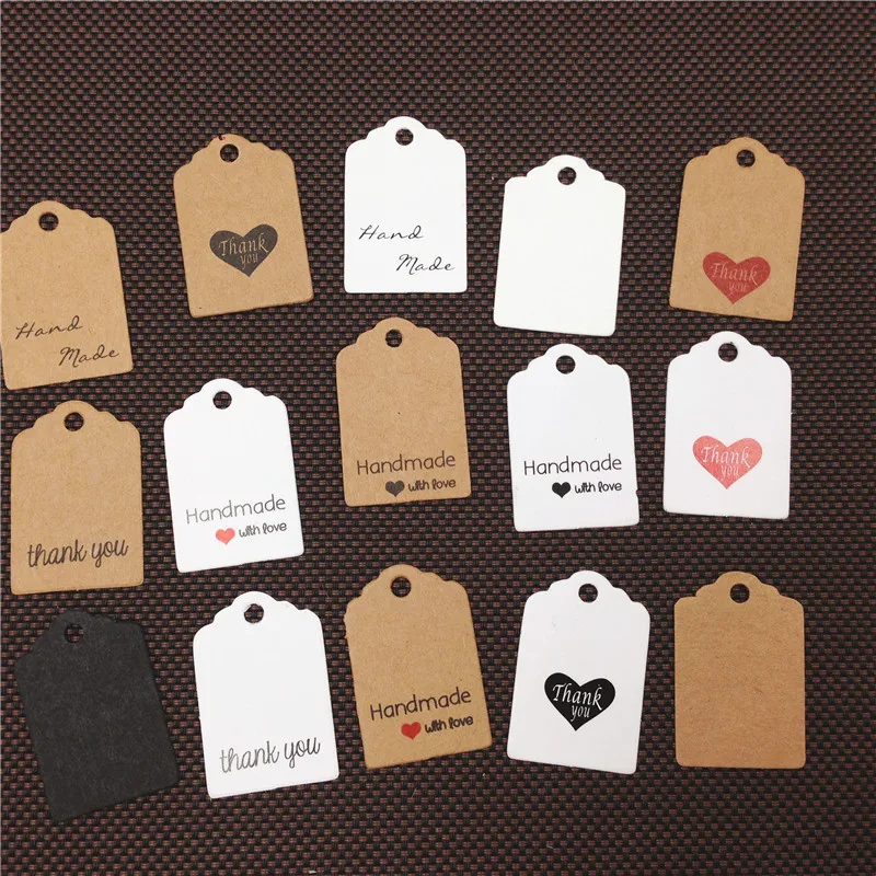 Бесплатная доставка 300 шт. крафт-картон милая цена бирки свадебный подарок