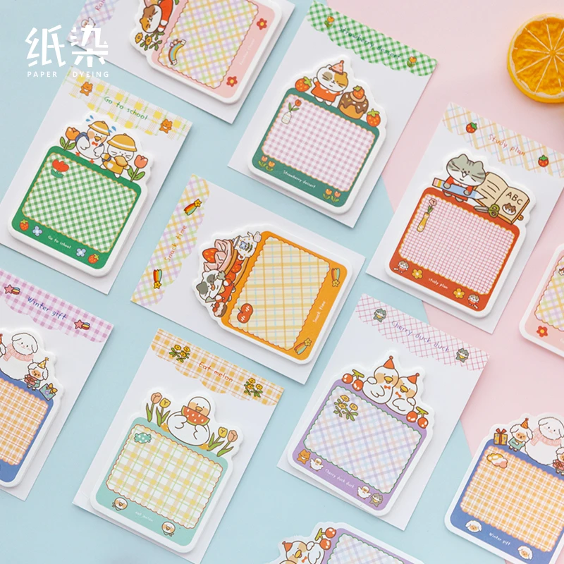 

16PCS/LOT warm and warm series salt system ins fresh and lovely paper memo pad
