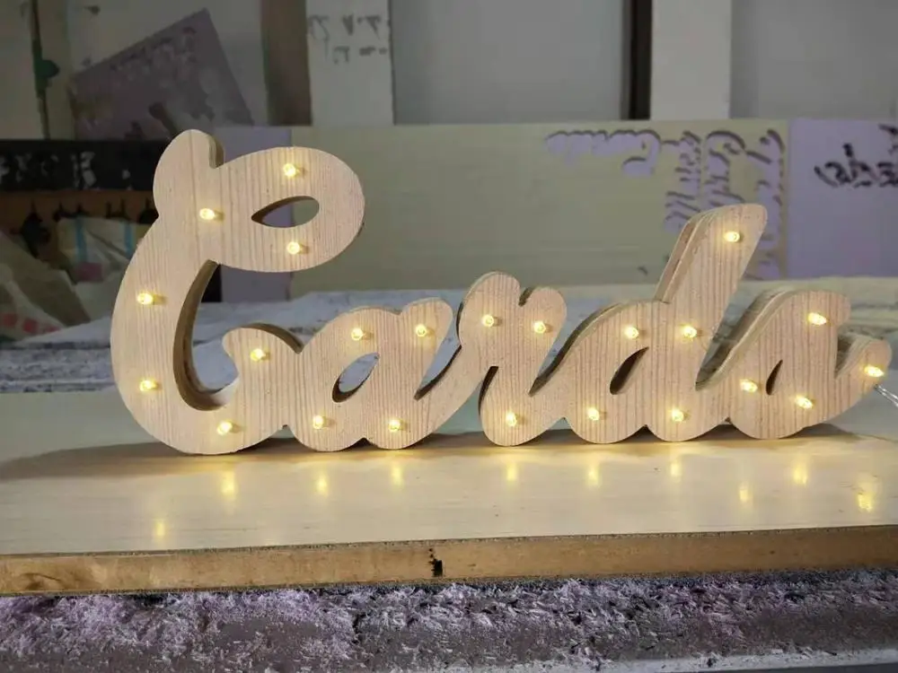Up Night Led Grow Light Wall Decoration For Bedroom Wedding Ornaments Lights