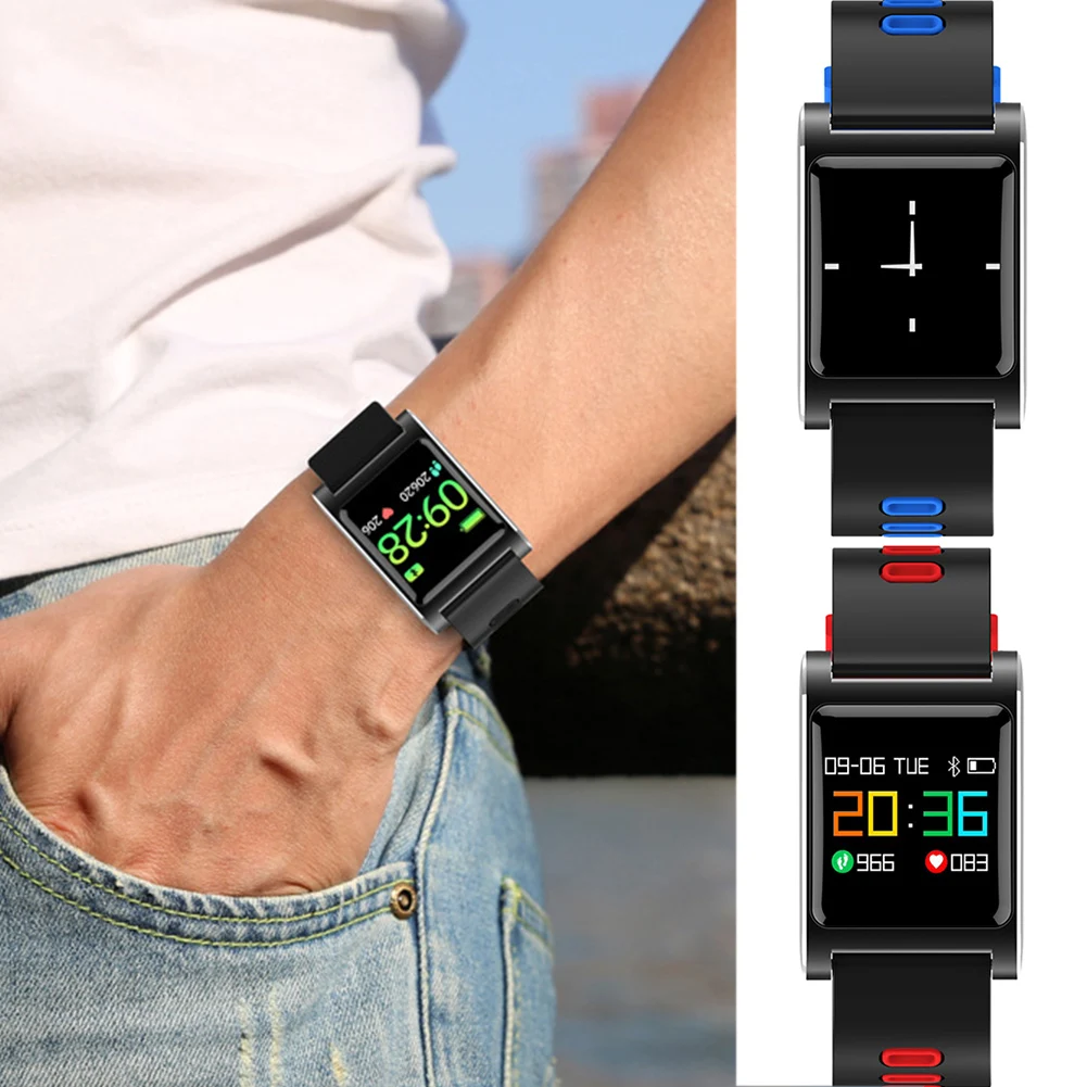 Умный Браслет K88 Plus IP68 водонепроницаемый длительное время ожидания кровяное