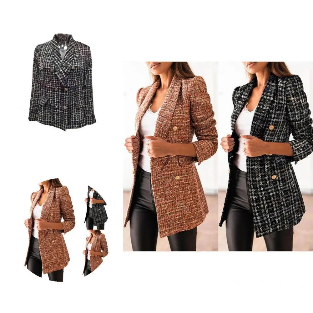 

Hard-wearing High Quality Stylish Women Suit Jacket Coat Washable Women Suit Jacket Breathable for Daily Wear