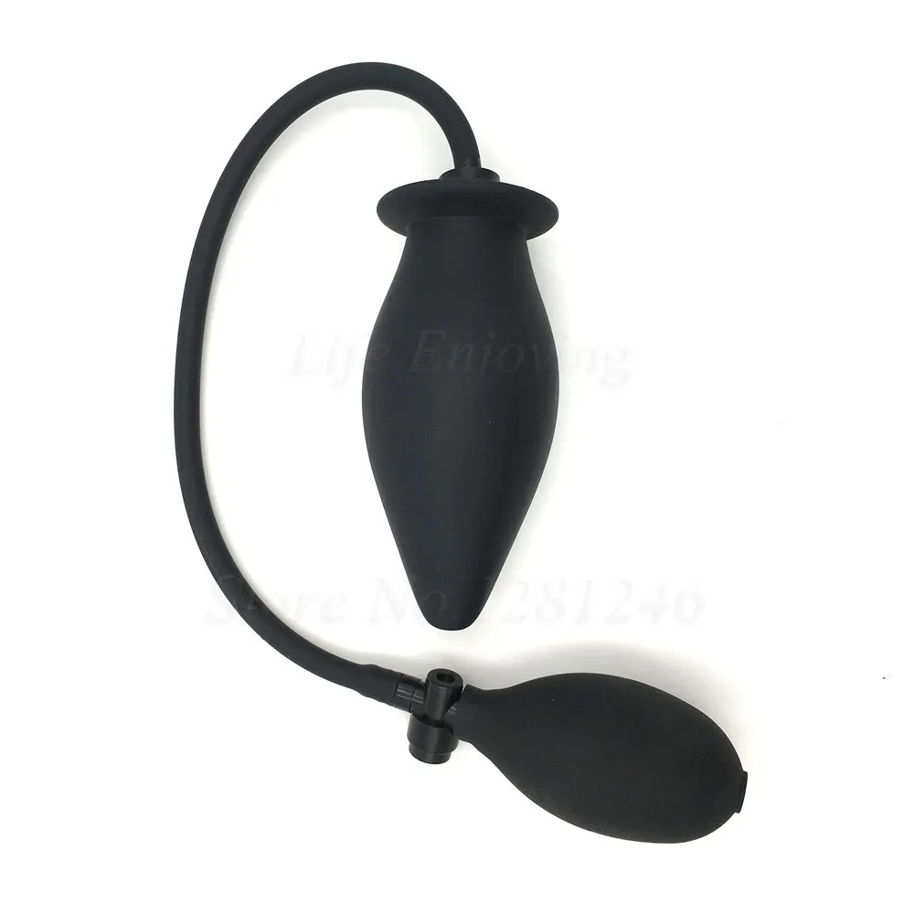 85 мм большой надувной воздушный насос Анальная пробка расширение анальный