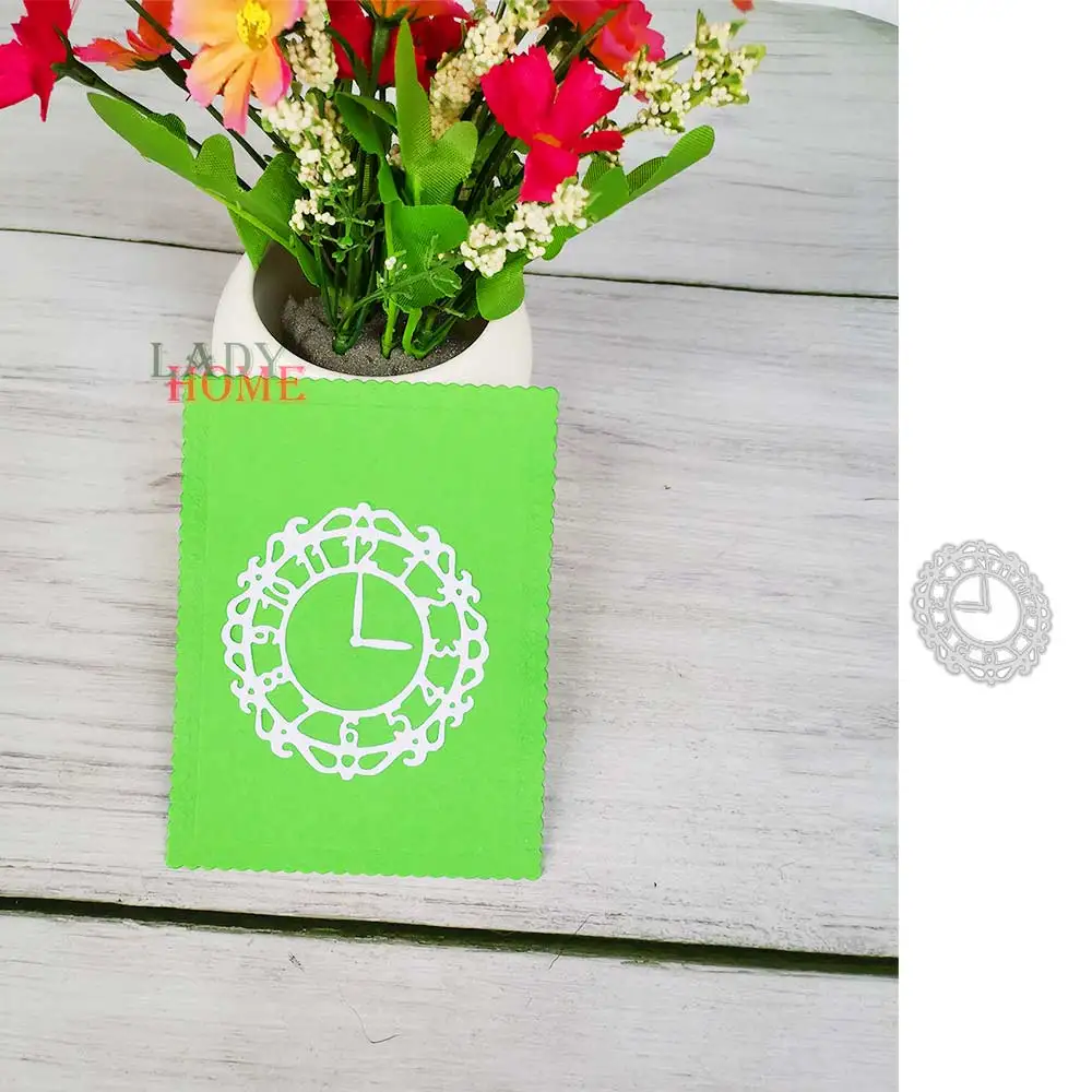 Табельные часы ремесло набор вырубных штампов &quotпрессформа пунша трафарет для