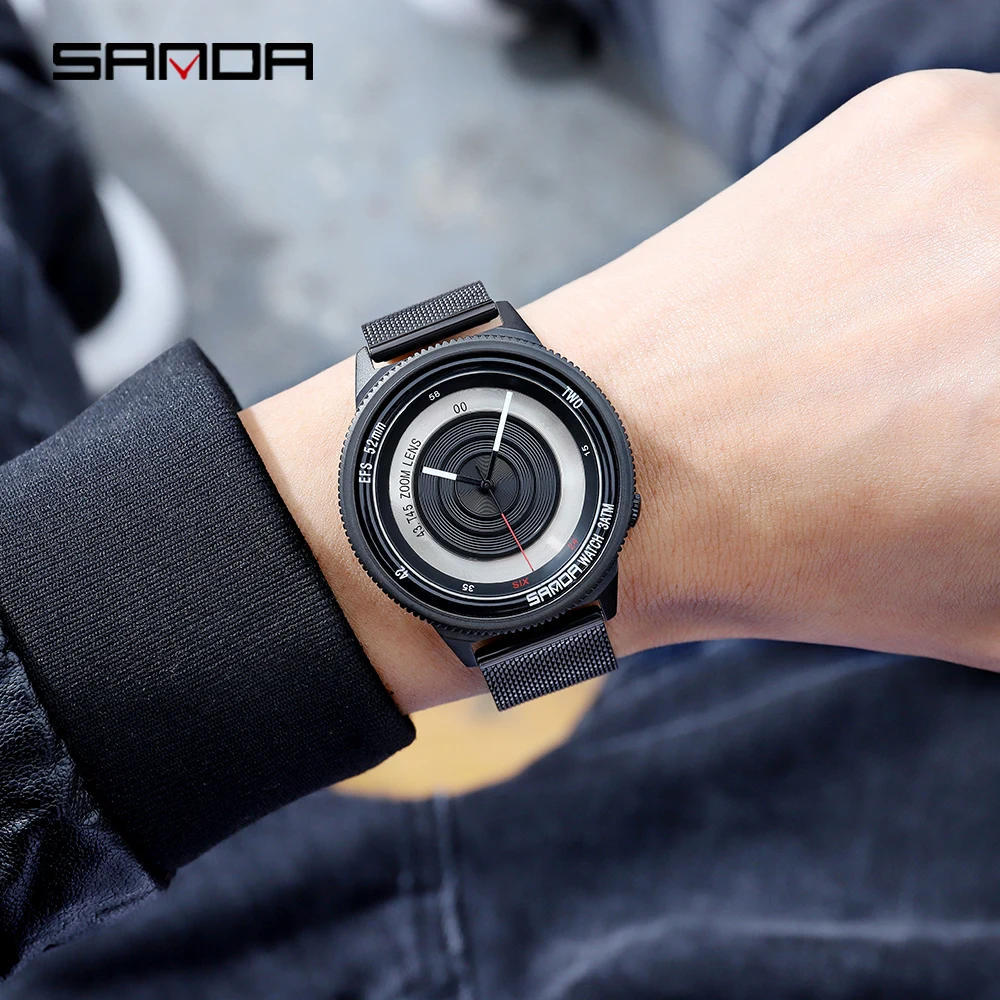 

SANDA 2020 Top Brand Luxury Men's Watch 30m Waterproof Clock Male Sports Watches Men Quartz Casual Wrist Watch Relogio Masculino