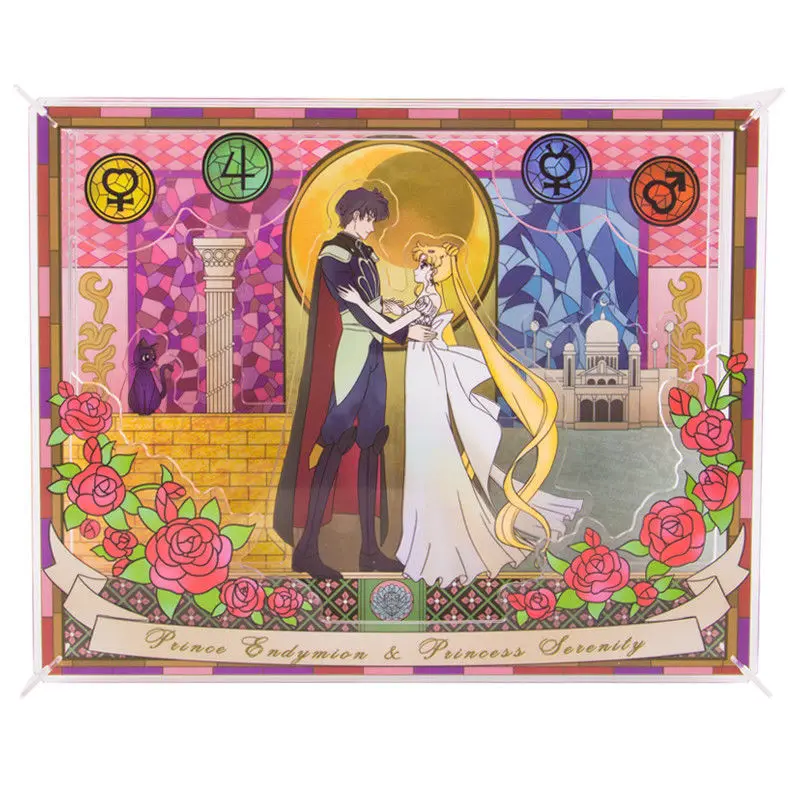 Сейлор Мун принцессы серинити смокинг для принца маска косплей 3D акриловая