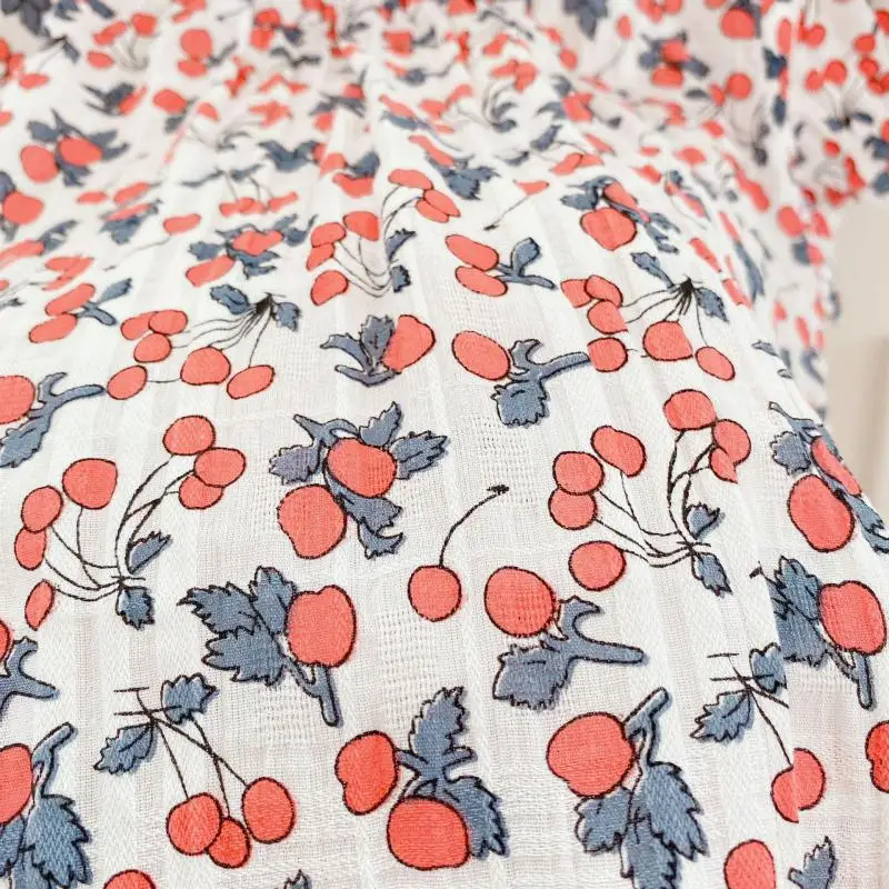 

Korean Cotton Baby Girl Clothes Summer Newborn Kids Cherry Point Romper+hat 2pcs Lovely Jumpsuit Playsuit Children Inflant 0-24m