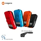 Велосипедный компьютер Magene C406, беспроводной смарт-Спидометр с GPS, дорожный велосипедный одометр для горных велосипедов, Bluetooth совместимый, ANT +, карта данных для велоспорта