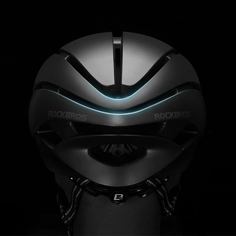 Велосипедный шлем ROCKBROS легкий цельнолитой светоотражающий защитный для мужчин и