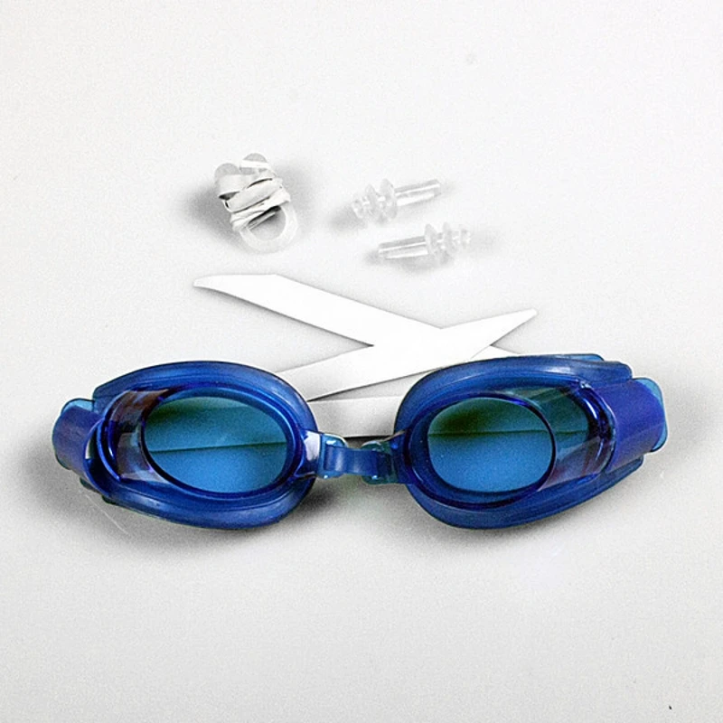 Детские регулируемые водонепроницаемые противотуманные очки для плавания на
