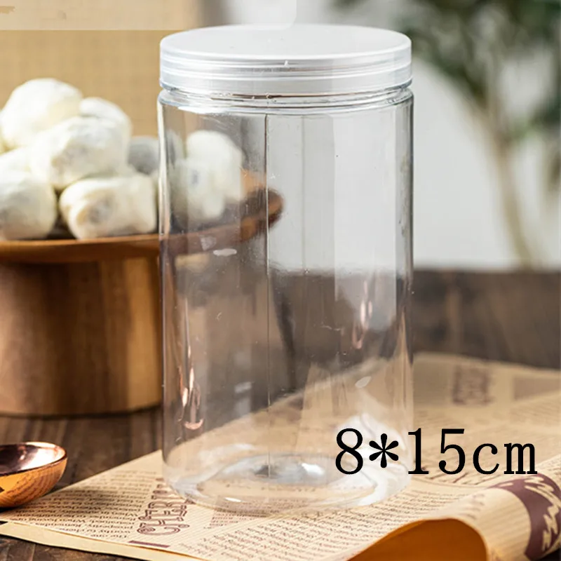 

12pcs High quality transparent box baking biscuits cookies snack pastry packaging boxes ice cream pudding dessert cup with lid