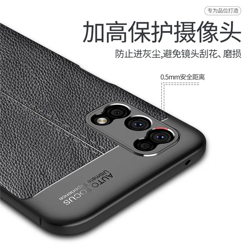 for cover oppo realme 7 5g case for realme 7 5g phone back bumper shockproof soft tpu leather for fundas oppo realme 7 5g cover free global shipping