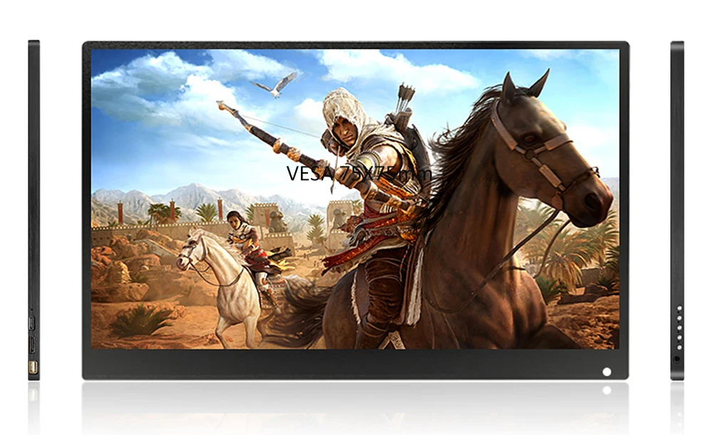 15,6 дюймов 4K HDMI mini DP портативный монитор для ПК ноутбука NUC UHD игровой ips экран для PS4 XBOXONE NS переключатель с HDR динамиком