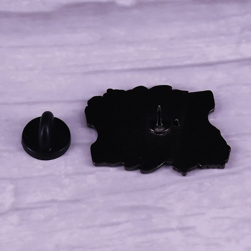 Брошь в виде змеиного поезда Тоторо кэтбуса односторонняя брошь цветочного