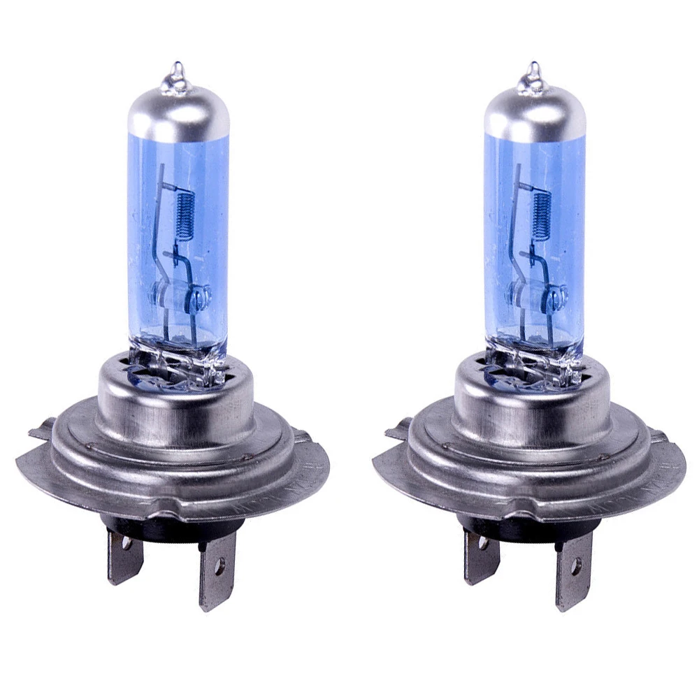 2pcs H7 100W 8500k Lamp Hide Super White Effect Look Headlight Lamps Light Bulbs 12V  for cars with H7 bulbs fitted