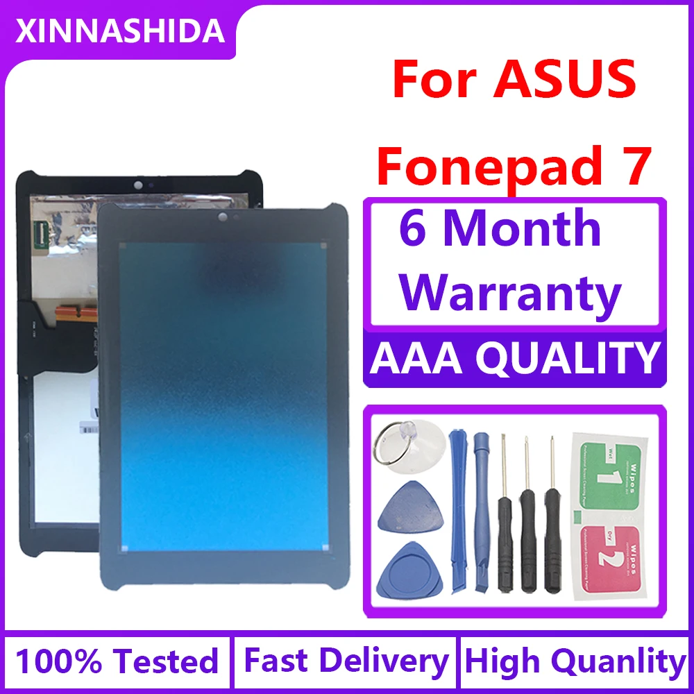 Сенсорный ЖК-экран для ASUS Fonepad 7 K00E ME372CG K00Y ME372CL ME372 дигитайзер датчики в сборе рамка