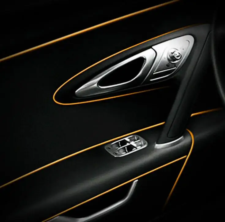 5 м автомобильные внутренние формовочные полосы декоративная линия дверная