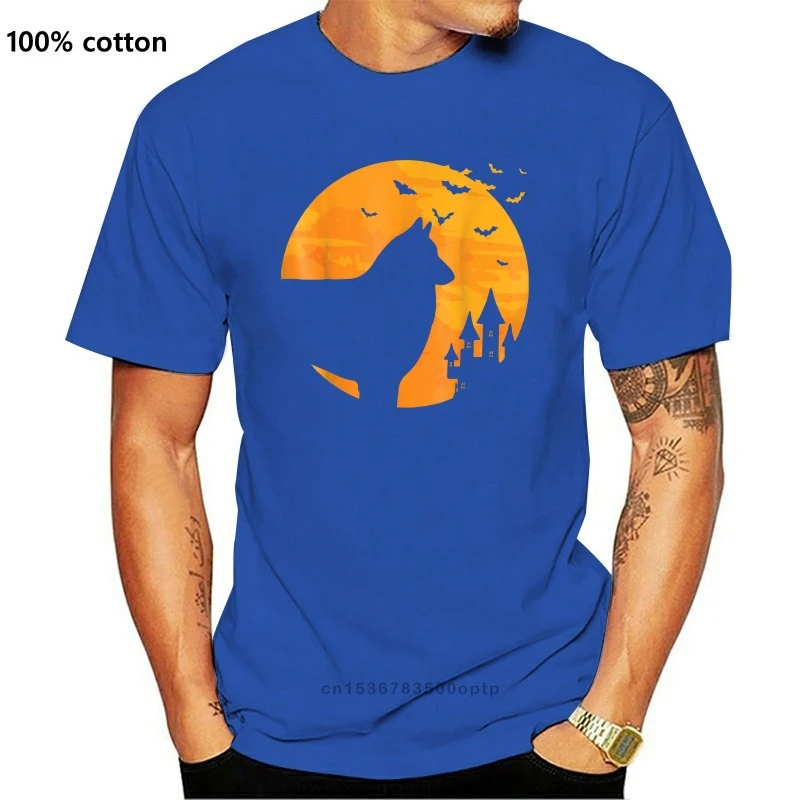 

New Men T Shirt Belgian Tervuren Tee Scary Halloween T S Women t-shirt
