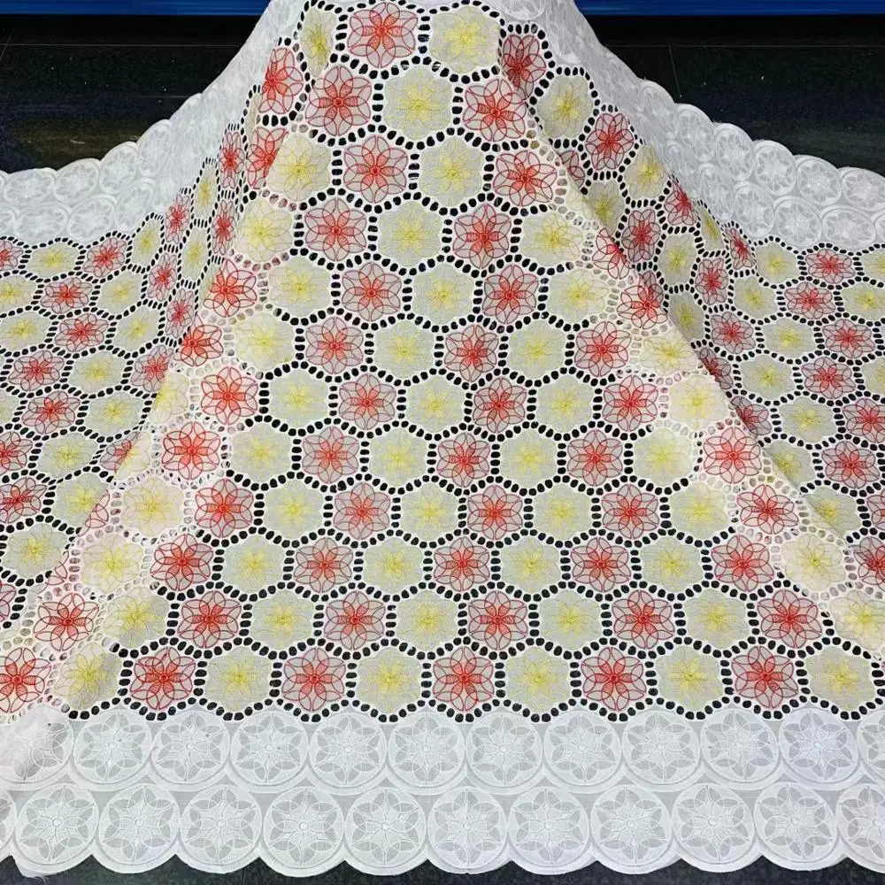 

Новый дизайн африканская вышивка кружевная ткань 2020 горячая Распродажа швейцарская вуаль в Швейцарии Гамбия свадебное платье 100% хлопчатоб...