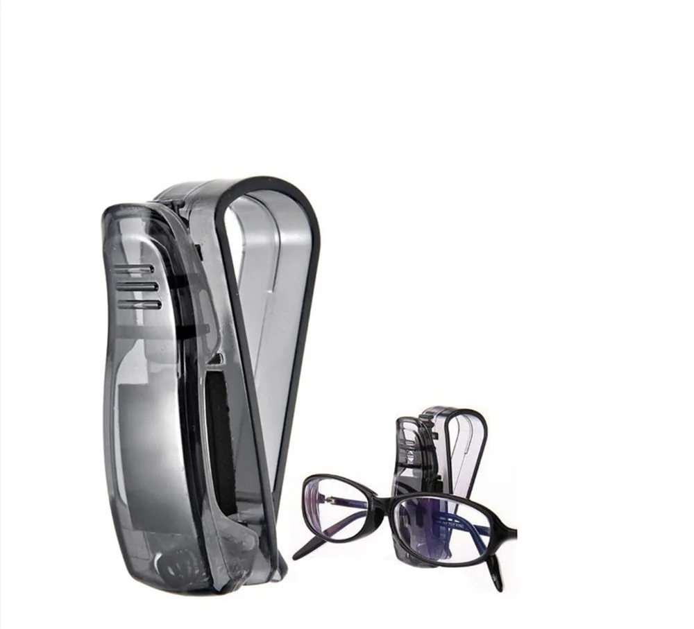 

1 Pcs Auto Glasses Sunglasses Clip Car Accessories Sunglasses Holder Glasses Plastic Clip Business Card Car Sun Visor Clip for